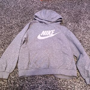Nike Heather Gray Hoodie